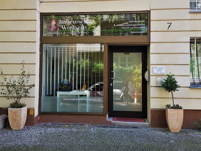 Italienisch Werkstatt Schaufenster Wilmersdorf