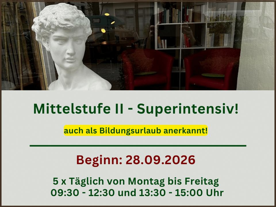 Mittelstufe II Superintensiv 28.09.2026