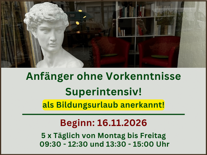 Anfänger Superintensiv 16.11.2026